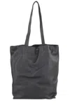 Apc A.p.c. Maiko Cabas Tote Bag With Engraved Logo In Gray