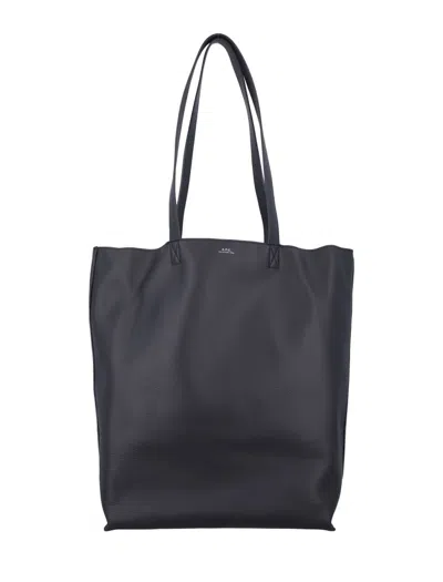 Apc A.p.c. Cabas Maiko Tote Bag In Black