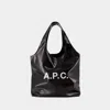 Apc Ninon Shopper Bag - A.p.c. - Synthetic - Black In Black