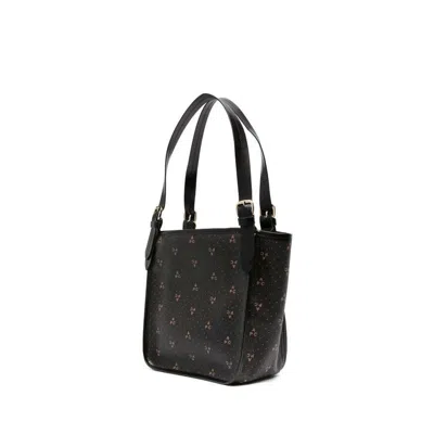 A.p.c. Cabas Poppy Small Tote Bag Black In ["black"]
