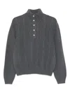 Apc Sweater A. P.c. Woman Color Charcoal In Gray
