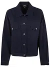 Apc A.p.c. Long Sleeved Buttoned Jacket