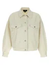 Apc X Natacha Ramsay-levi Sainters Denim Jacket In White