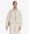 Apc X Natacha Ramsay-levi Sainters Denim Jacket In Ecru