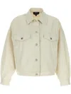 Apc X Natacha Ramsay-levi Sainters Denim Jacket In Neutrals