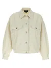 Apc X Natacha Ramsay-levi Sainters Denim Jacket In White