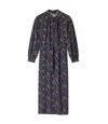 Apc Camélia Dress In Iah - Dark Blue