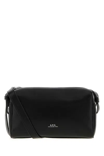 A.p.c. Camera Bag Nino In Black