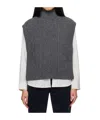 Apc Gray Cameron Vest In Black