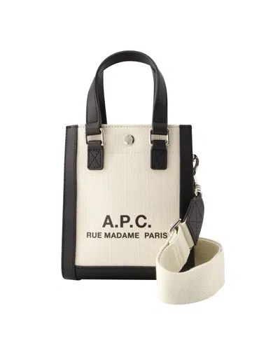 APC CAMILLE 2.0 MINI CROSSBODY - A. P.C. - COTTON - BLACK