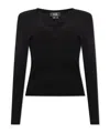 Apc Camille Chunky-ribbed Jumper In Black