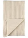 Apc Camille Scarf One Size Ecru In Neutrals