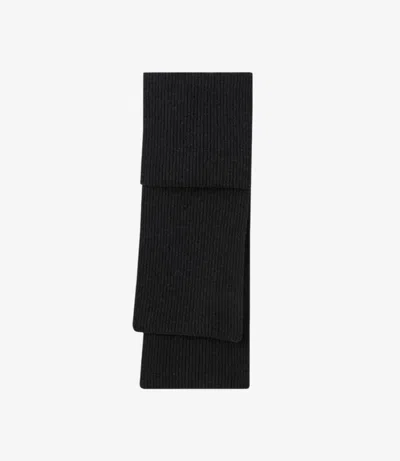 APC CAMILLE SCARF ONE SIZE HEATHER CHARCOAL GRAY