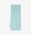 Apc Camille Scarf One Size Turquoise Blue In Turquoise Blue