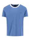 A.p.c. Contrast T-shirt In Blue