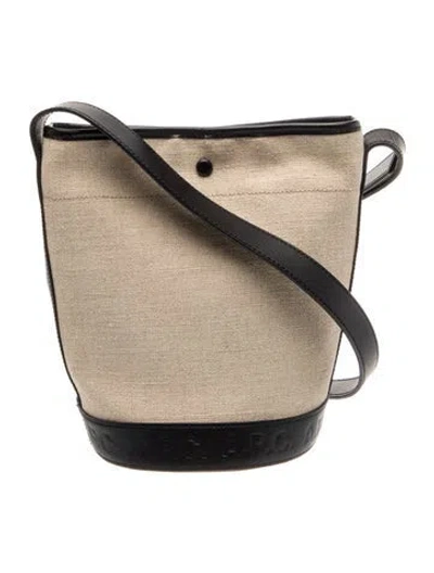 Pre-owned Apc Canvas Bucket Bag