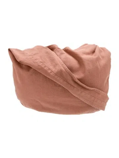 Pre-owned Apc Canvas Messenger Bag In Pink