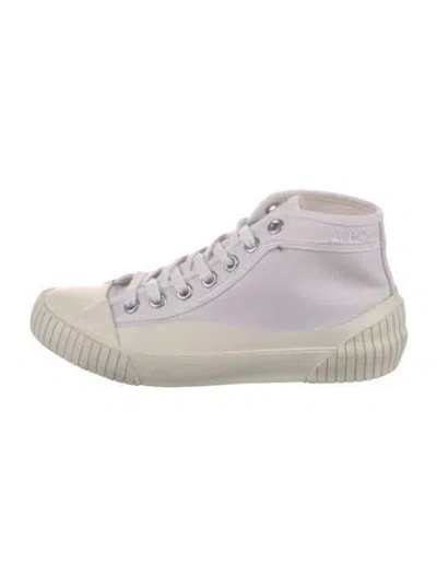 Pre-owned Apc Canvas Sneakers In White