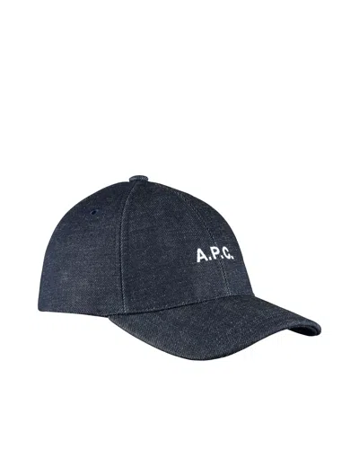 Apc Cappellino Charlie Denim In Iai