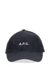 Apc Brimmed Hat With Adjustable Strap And Ventilation In Navy