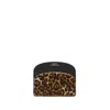 Apc Card Holder - Leather - Printed In Brown