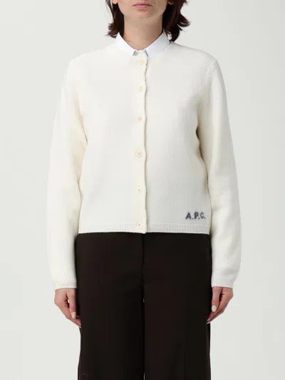Apc Cardigan A. P.c. Woman Color White