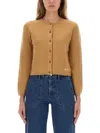 Apc Sweater A. P.c. Woman Color Beige In Brown
