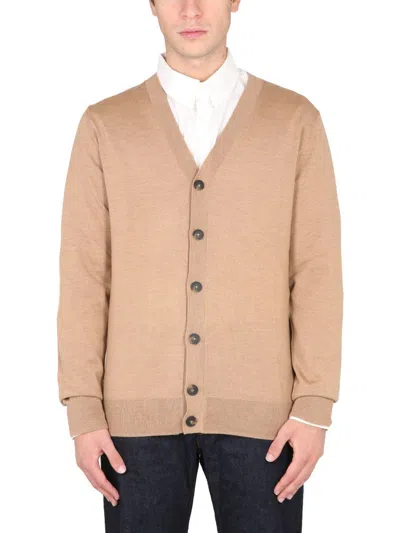 A.p.c. Cardigan "samuel" In Beige