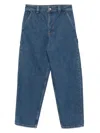 Apc Cargo Jeans In Blue