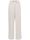 Apc A.p.c. Carlota Trousers Clothing In Gray