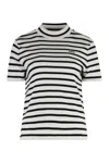 Apc A.p.c. Caroll Cotton Crew-neck T-shirt In White