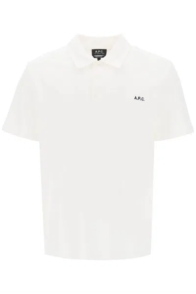 Apc Carter Polo Shirt In White