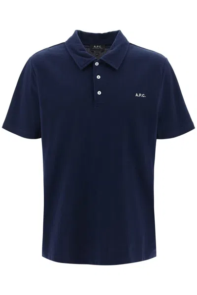 Apc A.p.c. T-shirts And Polos In Blue