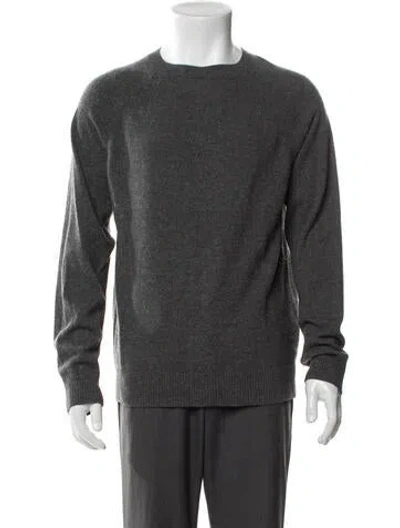 Pre-owned A.p.c. Cashmere Crew Neck Pullover In Grey