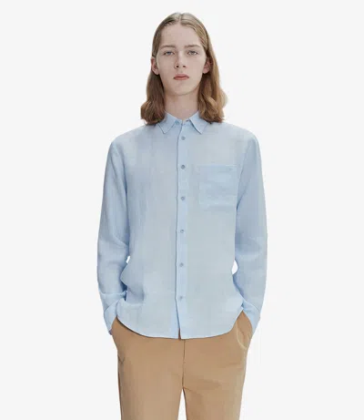 Apc Cassel Shirt Xl Pale Blue
