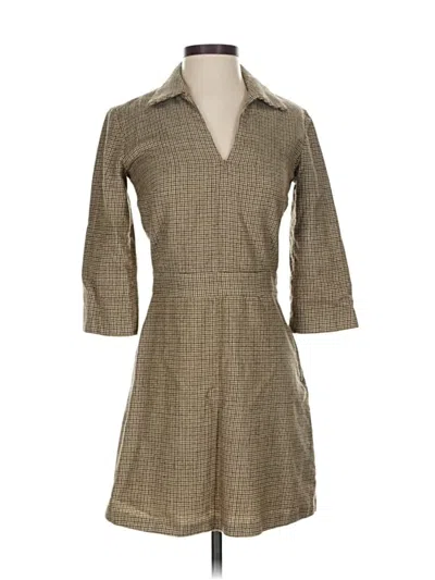 Pre-owned Apc Casual Dress In Brown
