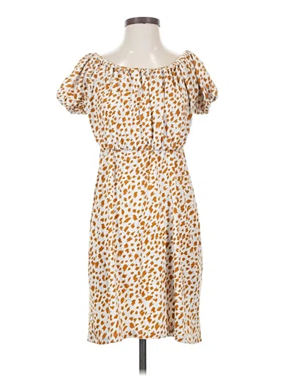 Pre-owned Apc Casual Dress In Brown