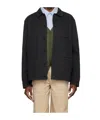 Apc Casual Jacket With Buttons On Front In Black