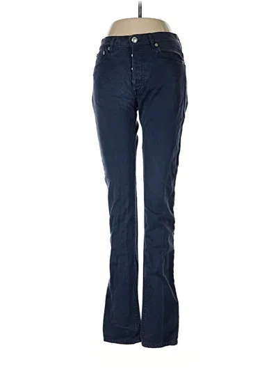 Pre-owned Apc Casual Pants In Blue