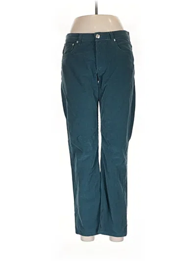 Pre-owned A.p.c. Casual Pants In Teal