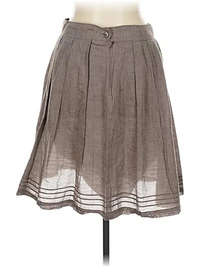 Pre-owned Apc Casual Skirt In Brown
