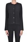 Apc Chanel Style Tweed Jacket In Gray