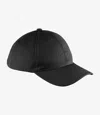 Apc Black Charlie Baseball Cap In Lzz - Black