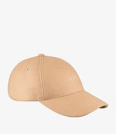 Apc Charlie Baseball Cap 58 Cab In Cab - Camel