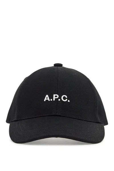 Apc A.p.c. Women's Charlie's Baseball Cap In Black