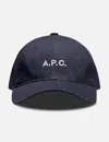 Apc Charlie Baseball Cap In Blue