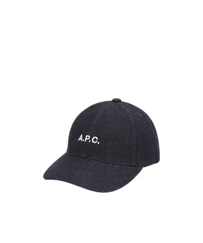 A.p.c. Charlie Baseball Cap In Purple