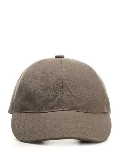 Apc Charlie Baseball Hat A.p.c. In Brown