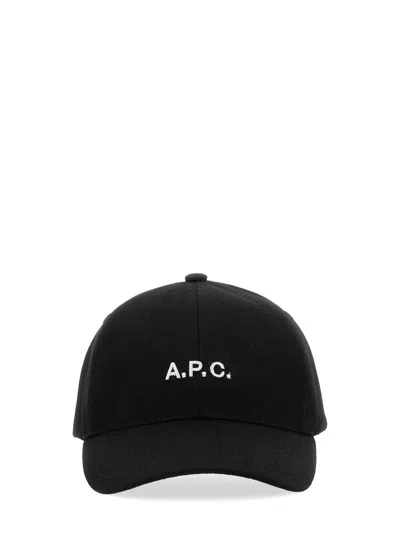 Apc A.p.c. "charlie" Baseball Hat In Black