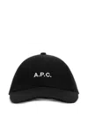 Apc A.p.c. Charlie Black Cotton Hat